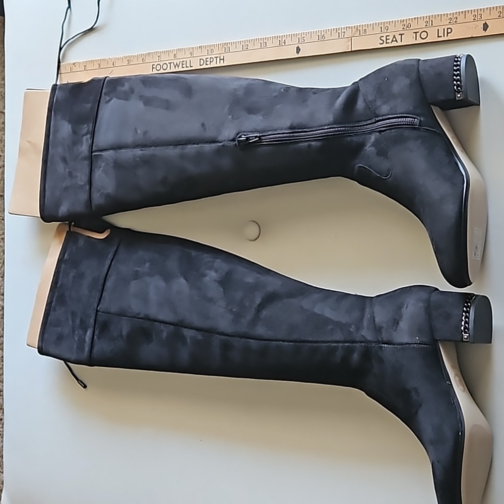 Michael Kors Jamie mid boot stretch suede